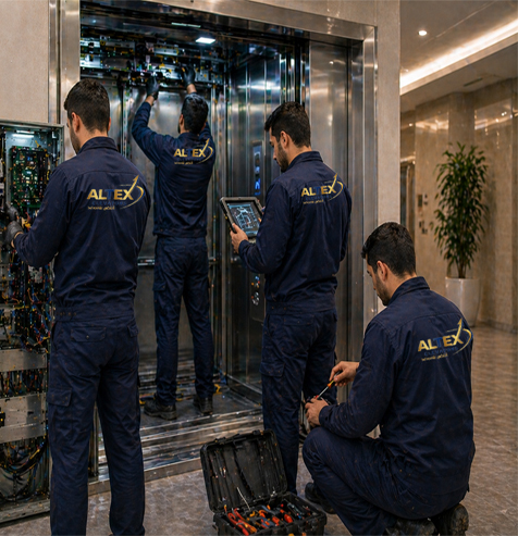 صيانة المصاعد